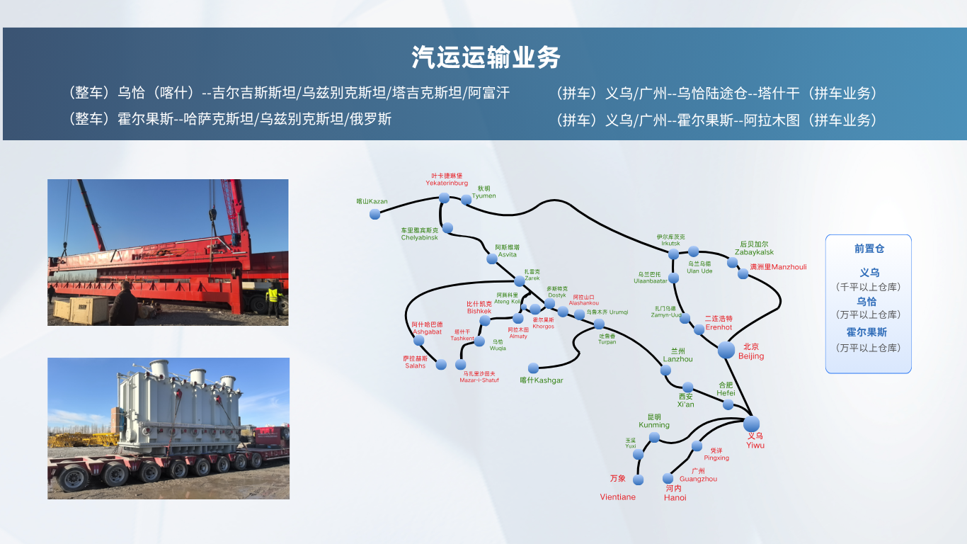 汽运运输业务